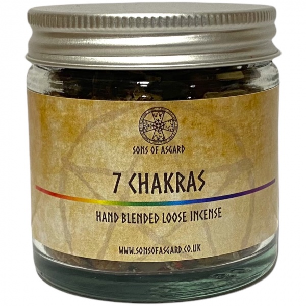7 Chakra - Blended Loose Incense